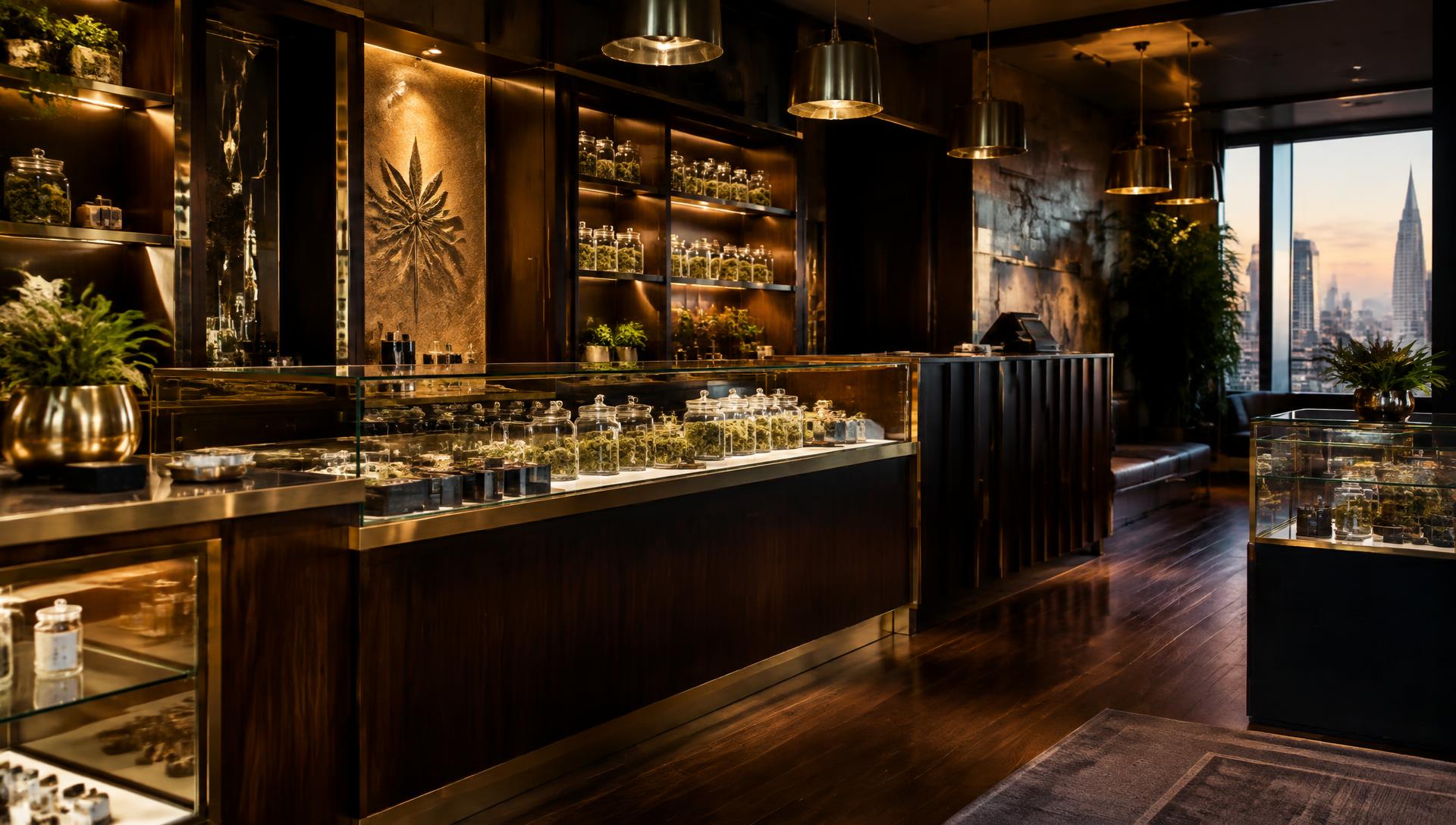 Inside Union Cannabis Club's dispensary at 2030 Union Street